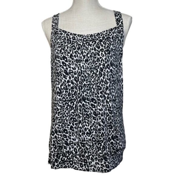 MICHAEL MICHAEL KORS Animal Print Top - Size Medium - Picture 1 of 5